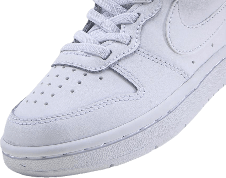 Court Borough Low 2 Little Kids' Shoes WHITE/WHITE-WHITE
