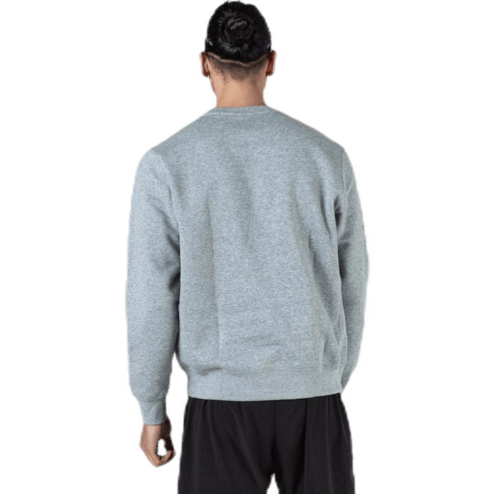 Sportswear Club Fleece Crew DK GROEN HEATHER/WIT