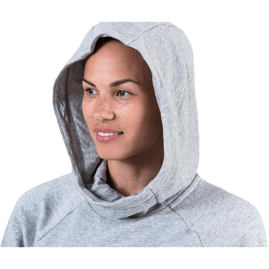 Nsw Essential Hoodie Wit/Grijs