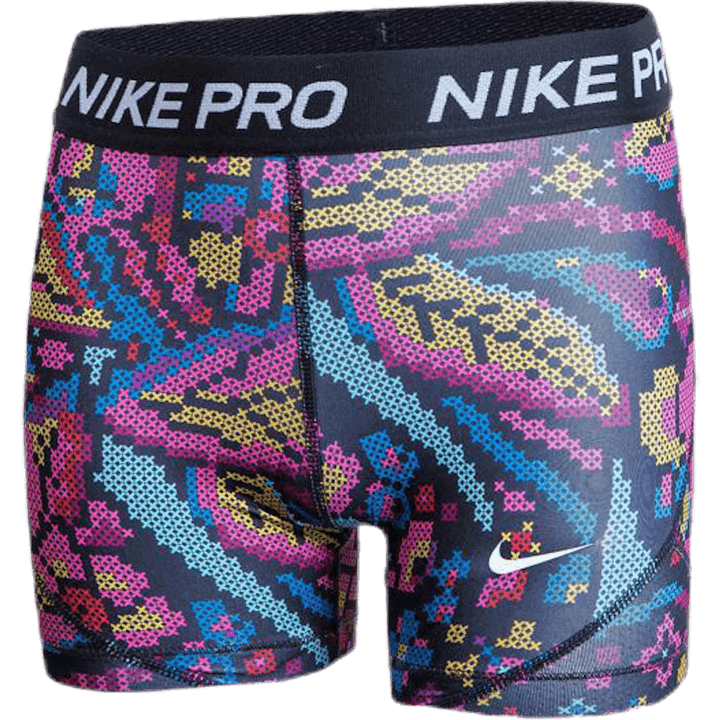 Girls Boy Short Print Femme Svart