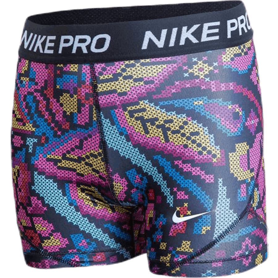 Girls Boy Short Print Femme Svart