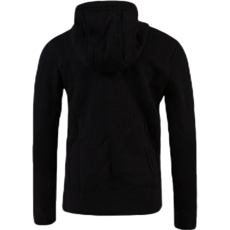 Pullover met groot logo voor meisjes Zwart