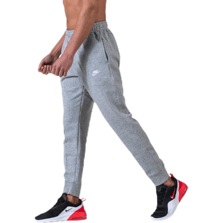 Sportswear Club Fleece Joggers DK GREY HEATHER/MATTE SILVER/WHITE