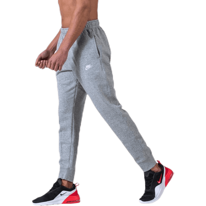 Sportswear Club Fleece Joggers DK GREY HEATHER/MATTE SILVER/WHITE