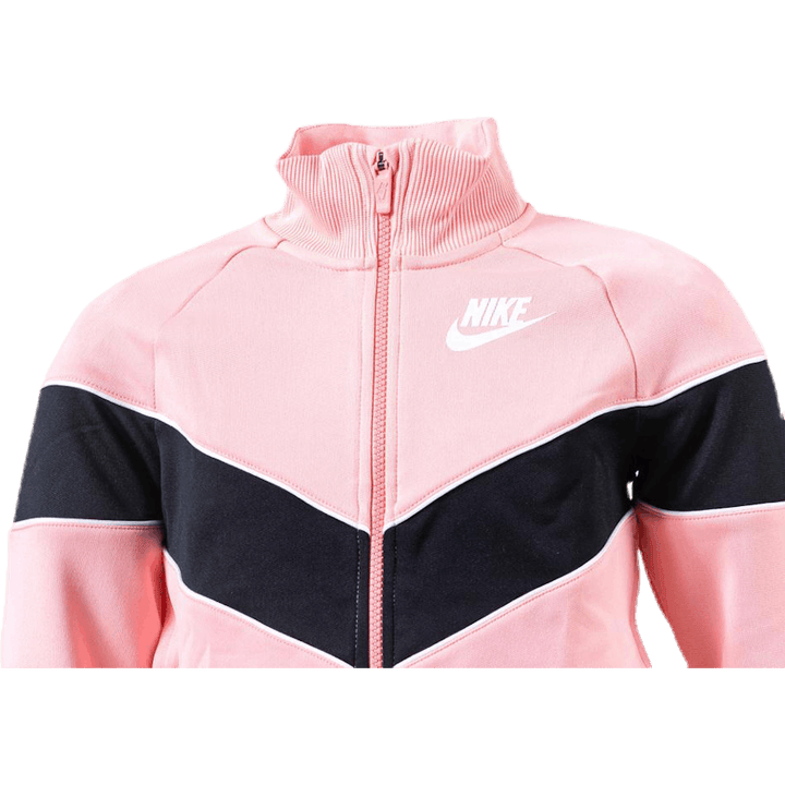 Heritage Front Zip Pink för flickor