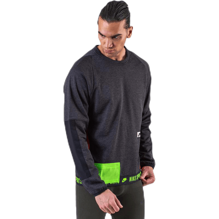 Therma Crew LS Svart