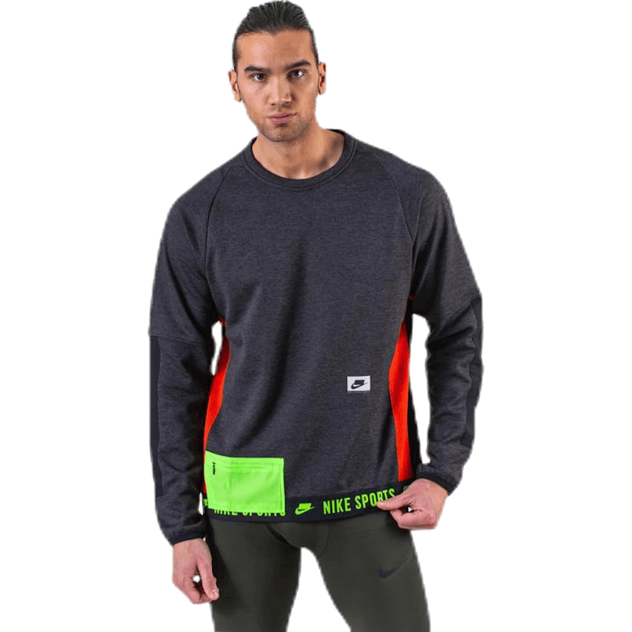 Therma Crew LS Svart