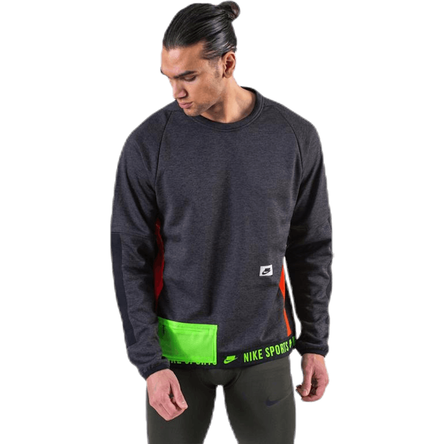 Therma Crew LS Svart