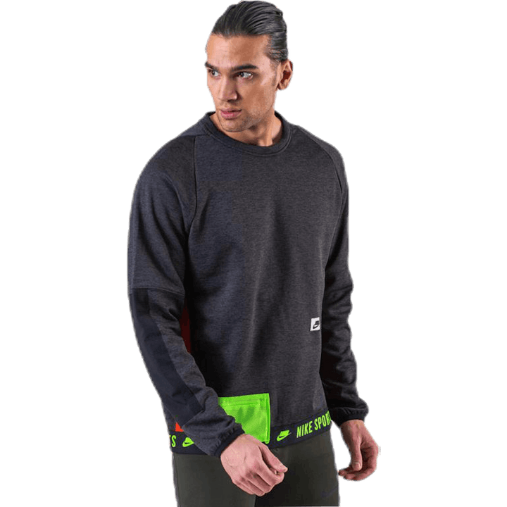 Therma Crew LS Svart