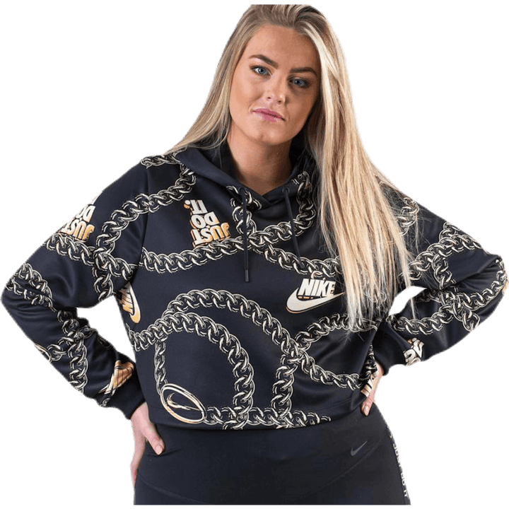 NSW Hoody Glam Dunk Plus Svart