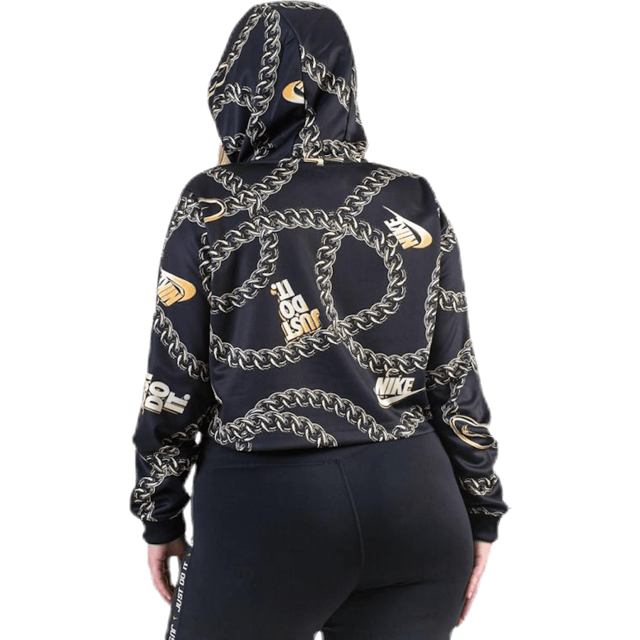 NSW Hoody Glam Dunk Plus Svart