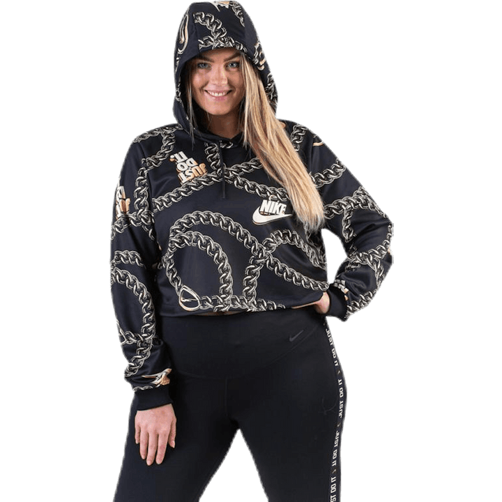 NSW Hoody Glam Dunk Plus Svart