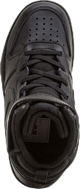 Court Borough Mid 2 skor för små barn SVART/BLACK-BLACK