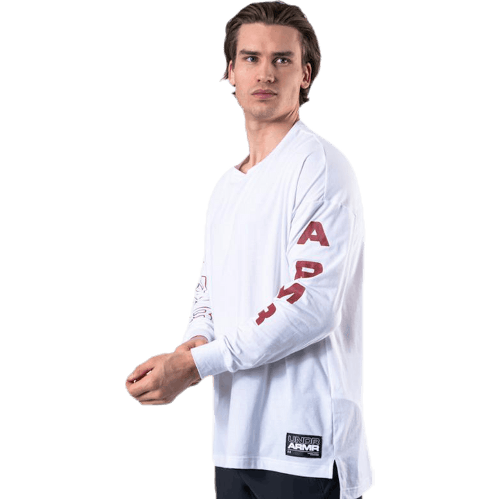 Akimirkos LS marškinėliai White