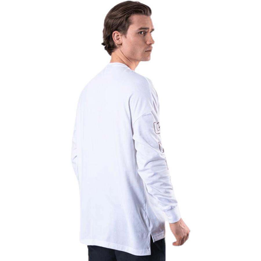 Akimirkos LS marškinėliai White