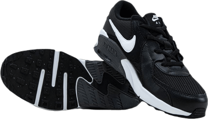 Air Max Excee skor för små barn SVART/WHITE-MÖRKGRÅ
