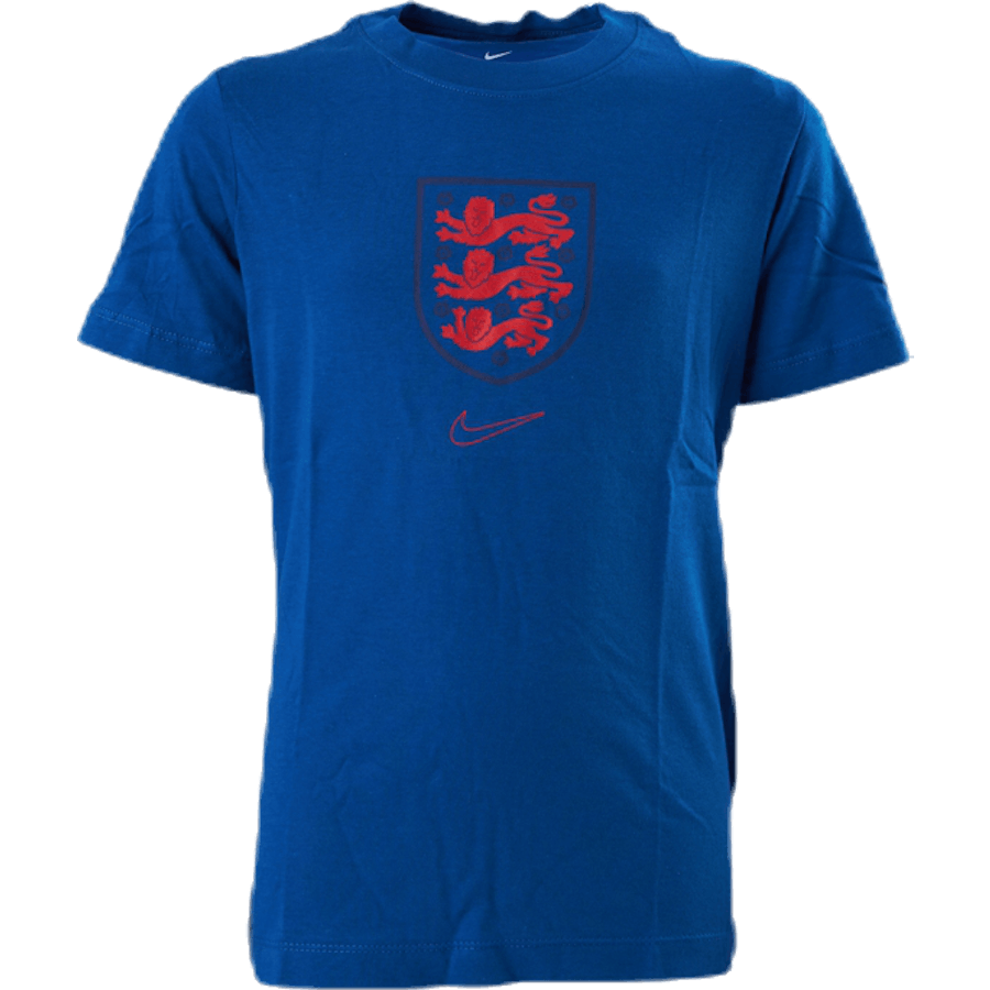 England Tee Evergreen Crest Junior Blau