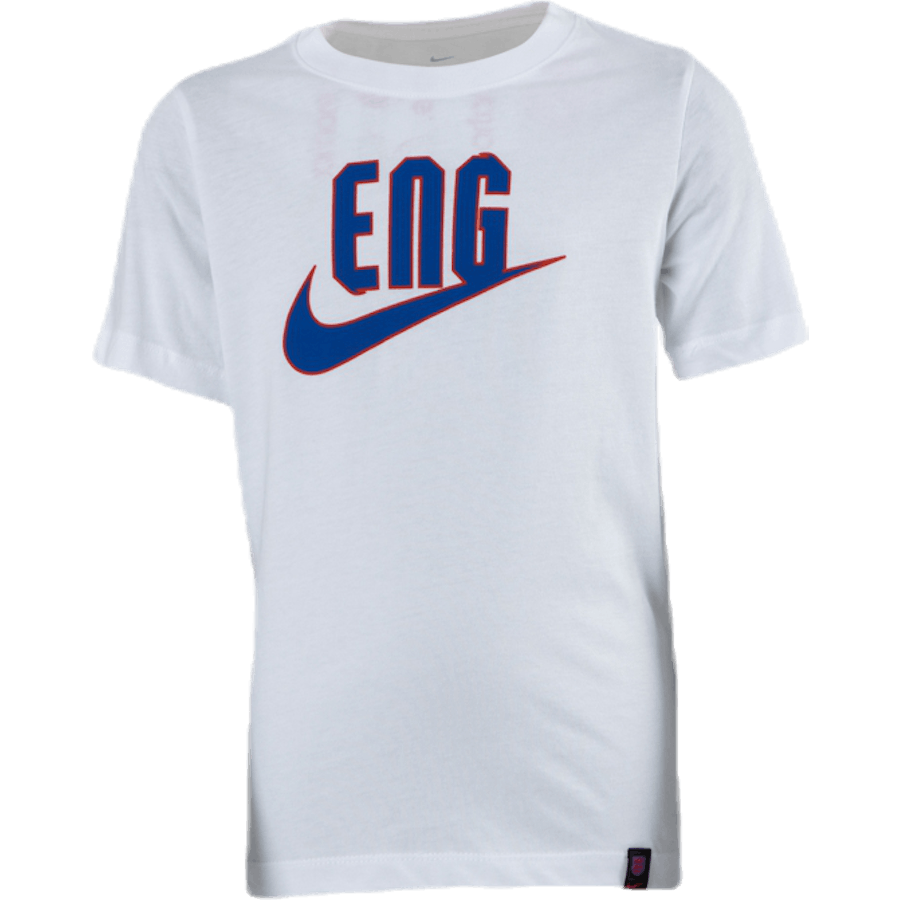 England Tee TR Ground Junior Weiß