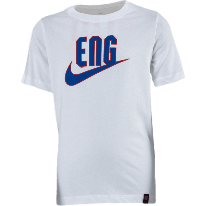 England Tee TR Ground Junior Weiß