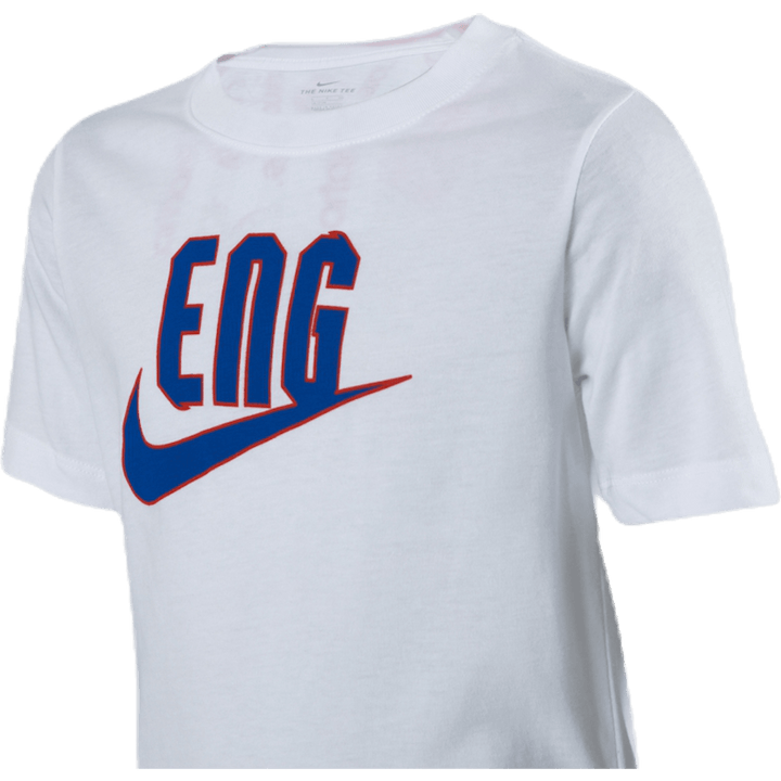 England Tee TR Ground Junior Weiß