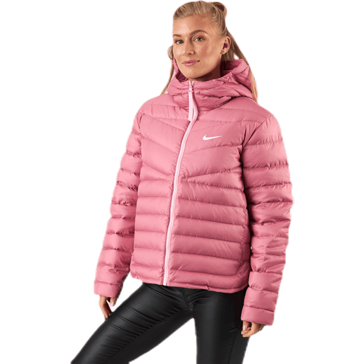 Nsw Wr Lt Wt Dwn Jkt Pink/White