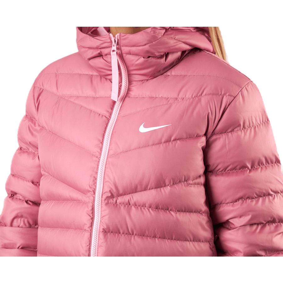 Nsw Wr Lt Wt Dwn Jkt Pink/White