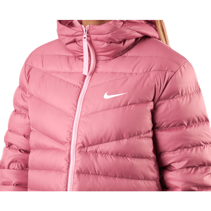 Nsw Wr Lt Wt Dwn Jkt Pink/White