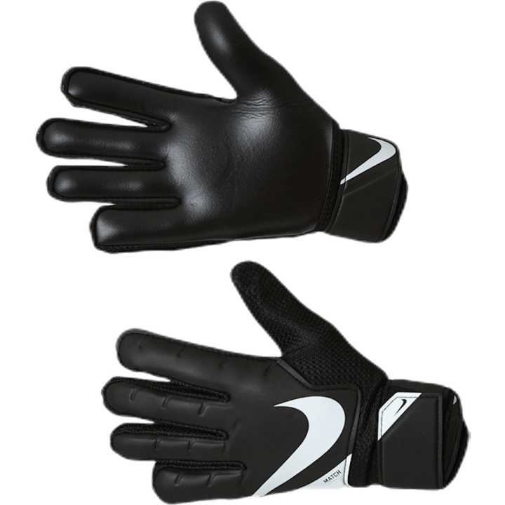 Voetbalhandschoenen wedstrijdkeeper ZWART/WIT/WIT