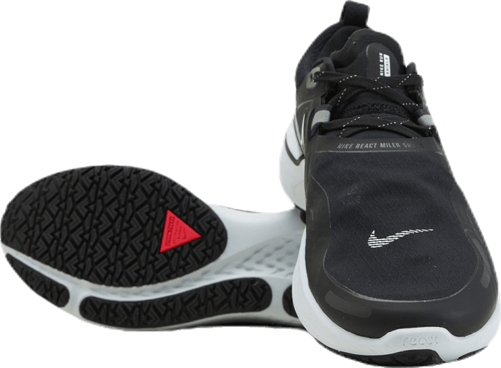 React Miler Shield White/Black