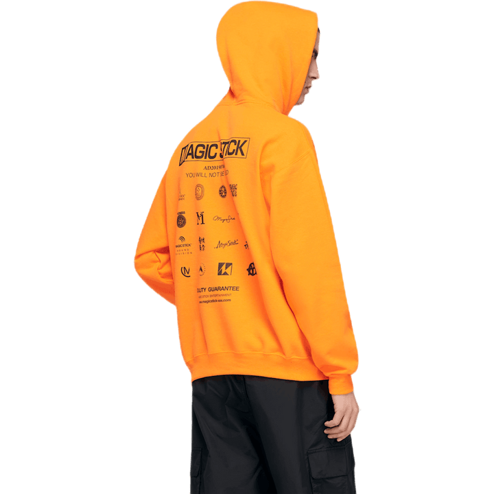 Tour Logo Hoodie Orange