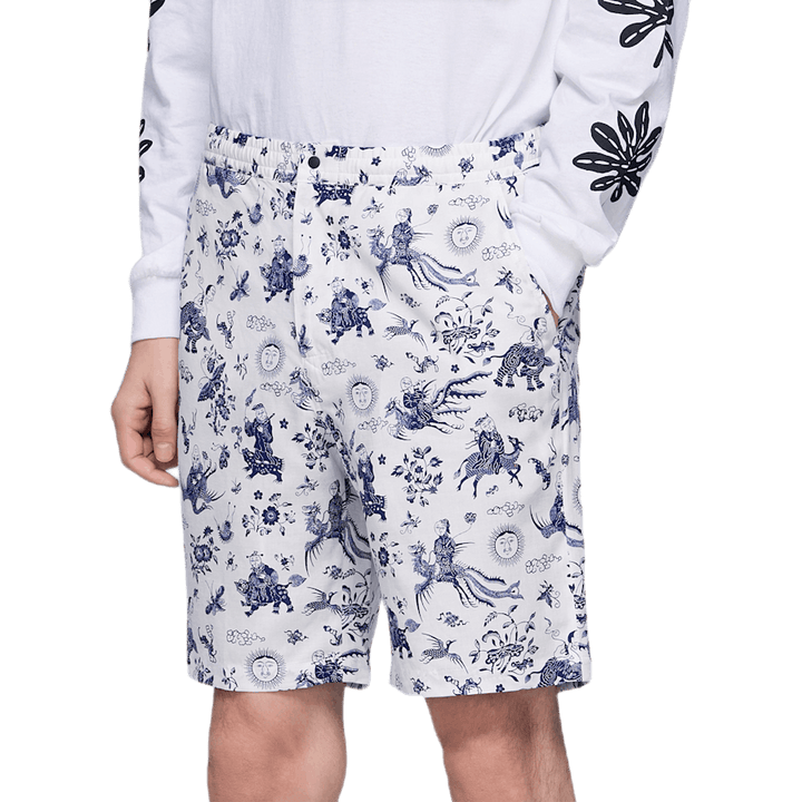 Short blanc Old Nanpou