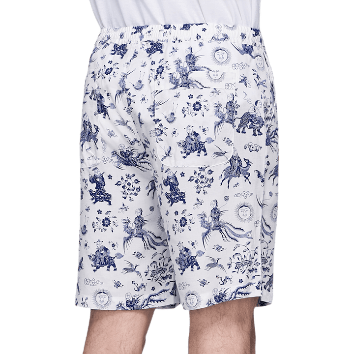 Short blanc Old Nanpou