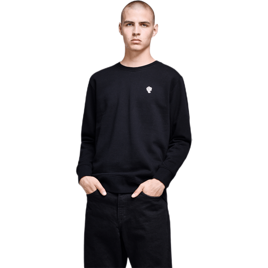 Sporty La Crewneck Schwarz