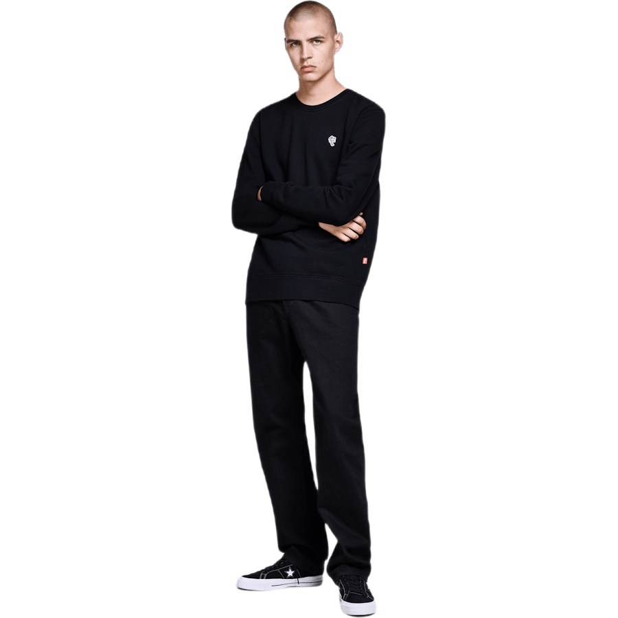 Sporty La Crewneck Schwarz