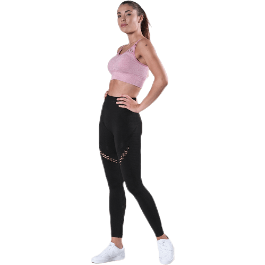 Soutien-gorge de fitness en maille sans coutures rose