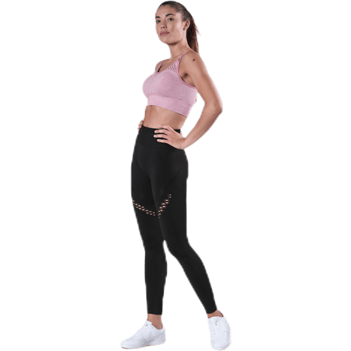 Soutien-gorge de fitness en maille sans coutures rose