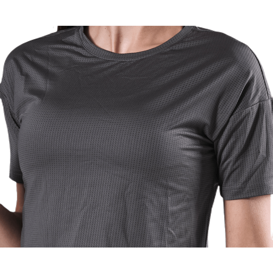 T-shirt en maille stricte vert
