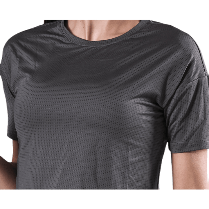 T-shirt en maille stricte vert