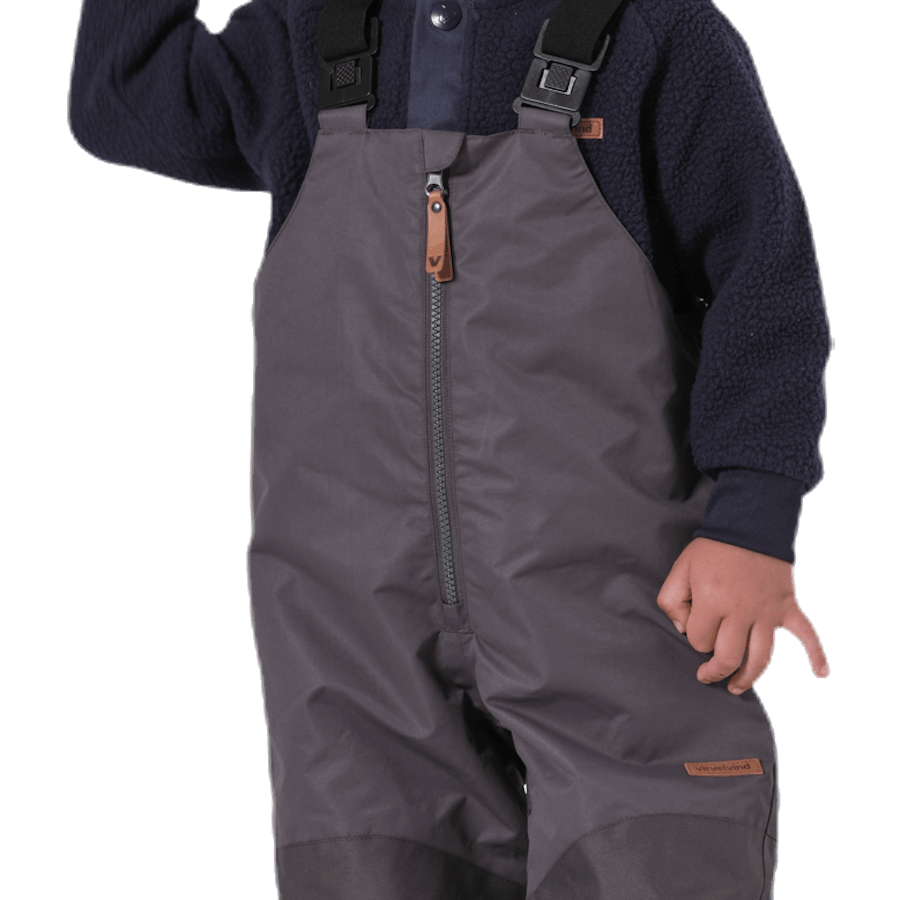 Pantalon à bretelles Blåsig Gris