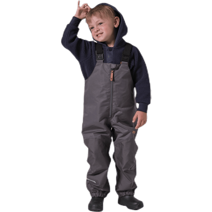 Pantalon à bretelles Blåsig Gris