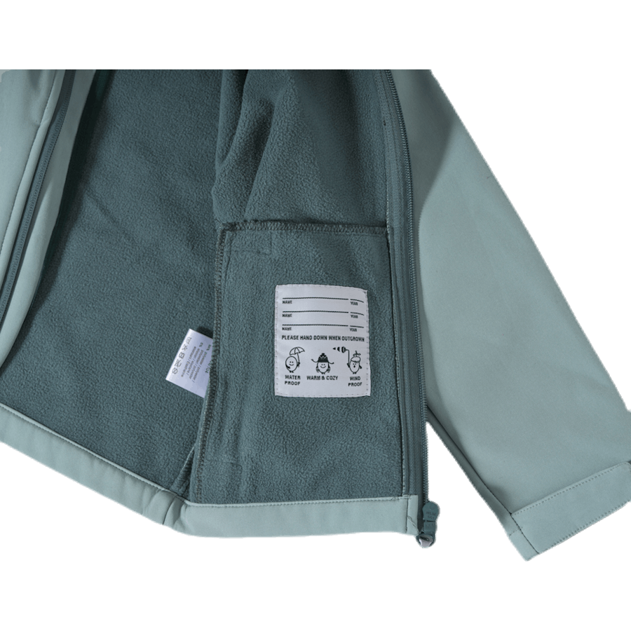 Veste softshell Hagla verte
