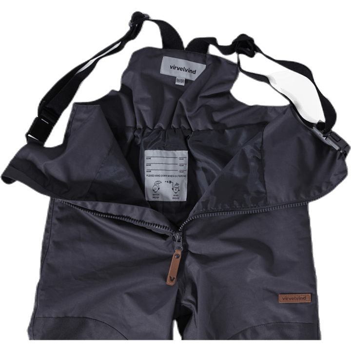Pantalon à bretelles Blåsig Gris