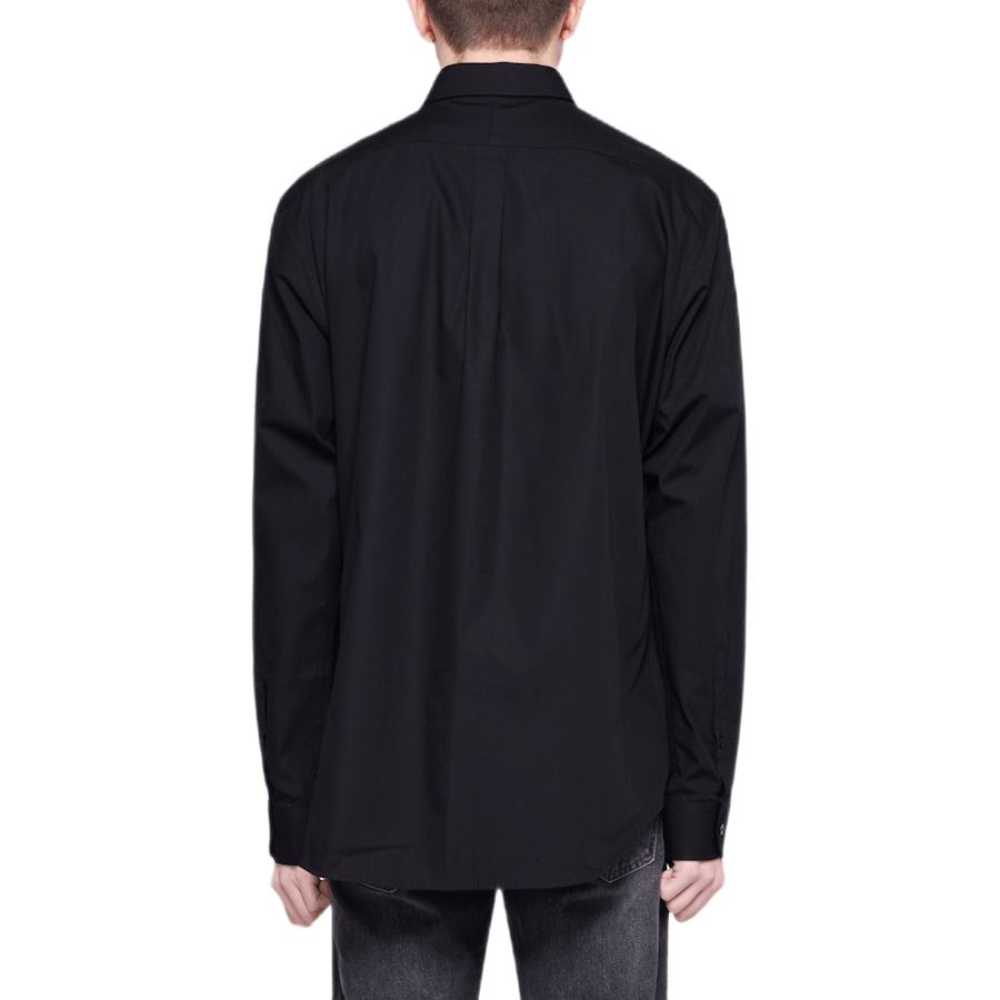 Poplin Palm Shirt Black