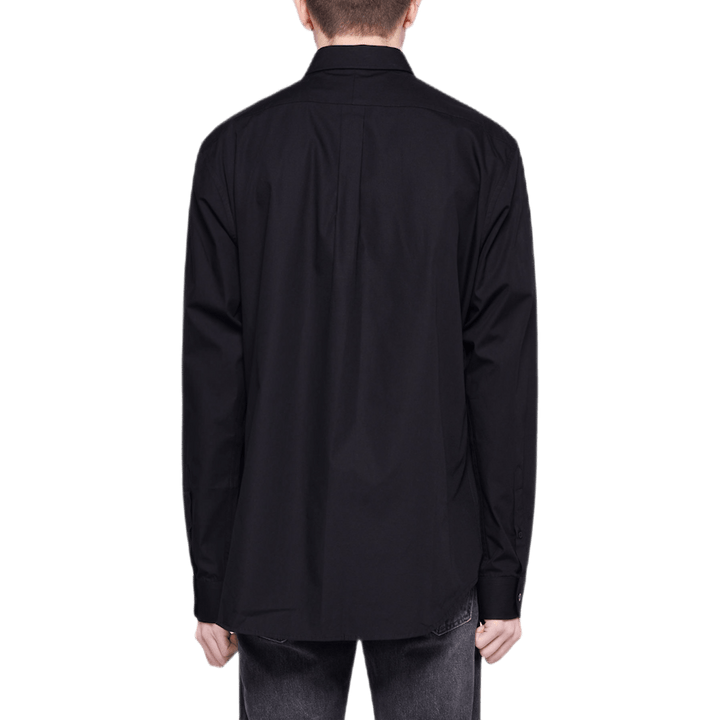 Poplin Palm Shirt Black