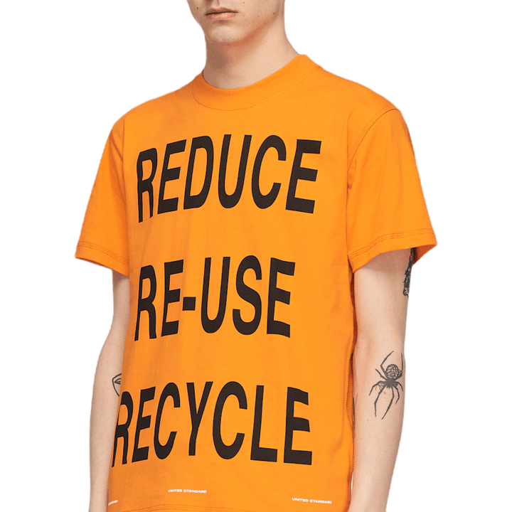 X Virgil Abloh Virgil Recycle Orange
