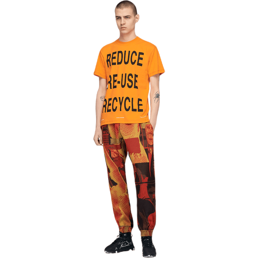 X Virgil Abloh Virgil Recycle Orange