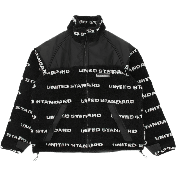 Veste polaire avec logo noir