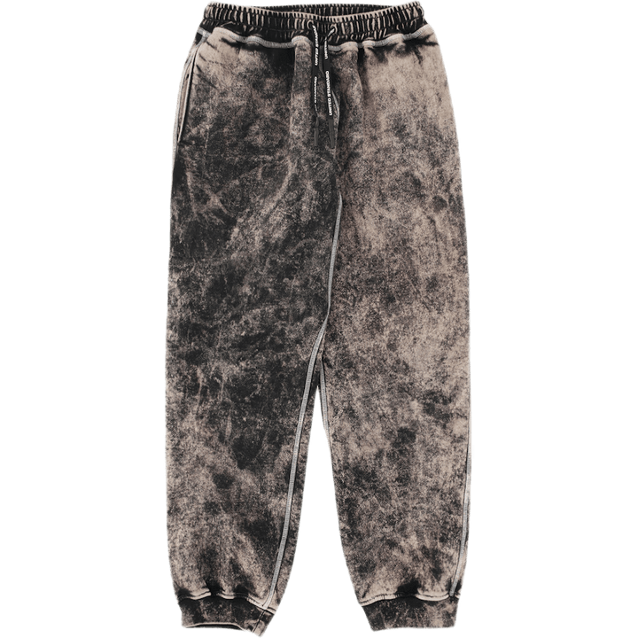 Glitch Logo Sweatpants Schwarz