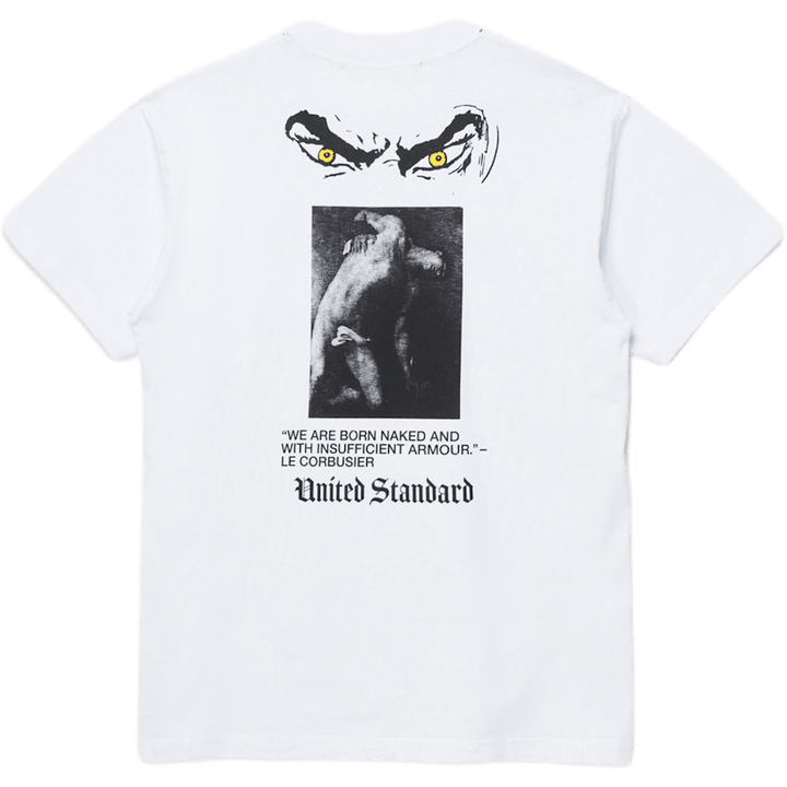 Rip T-shirt Wit