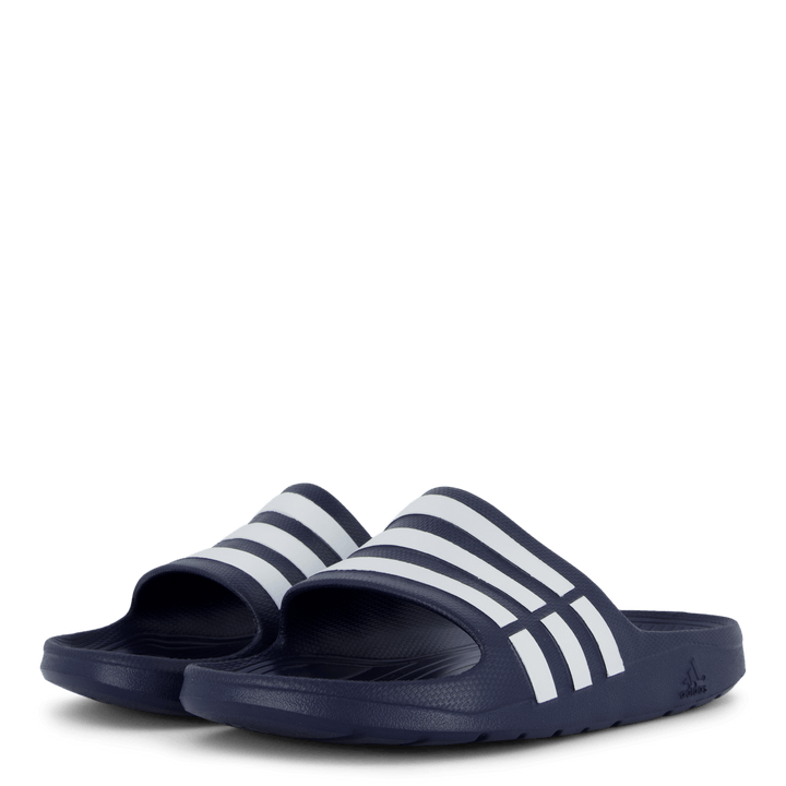 Duramo Slides Dunkelblau / Weiß / Dunkelblau